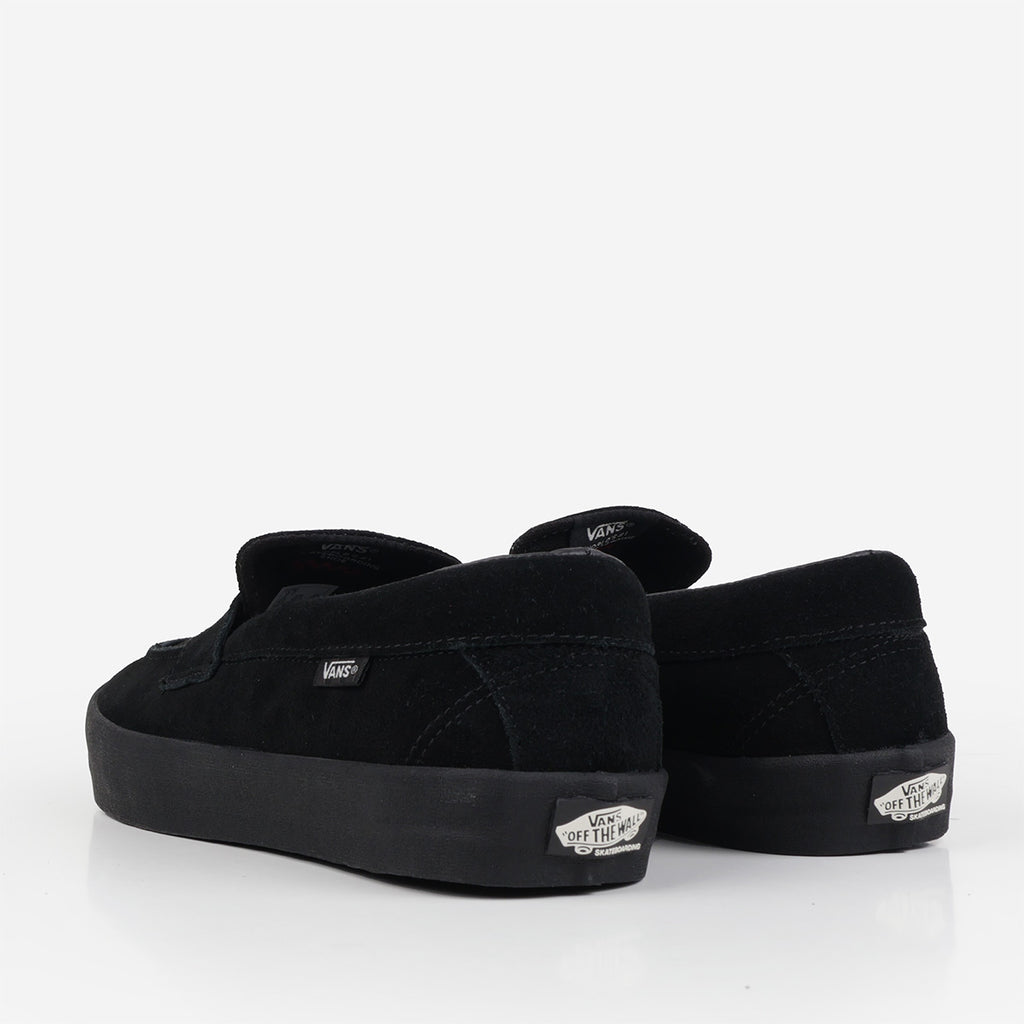 Vans Skate Loafer, Suede Black Black, Detail Shot 3