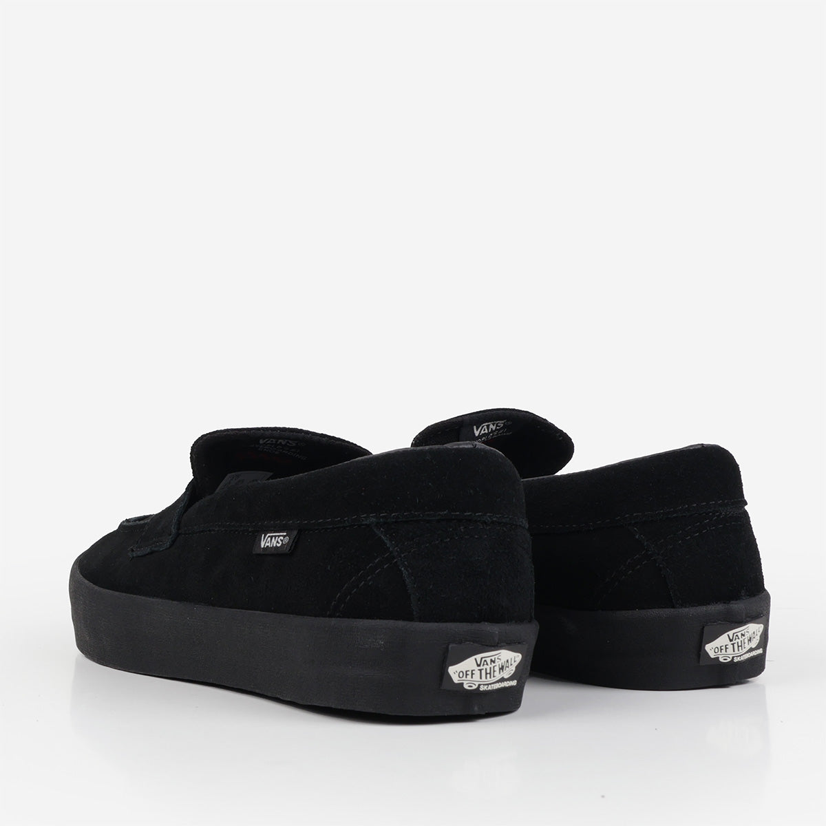 Vans Skate Loafer, Suede Black Black, Detail Shot 3
