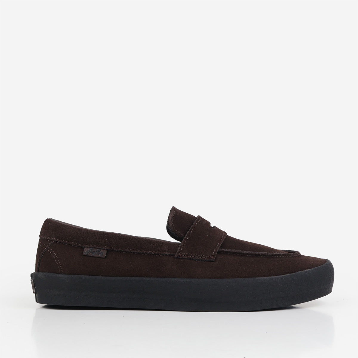 Vans Skate Loafer, Suede Brown Black, Detail Shot 1