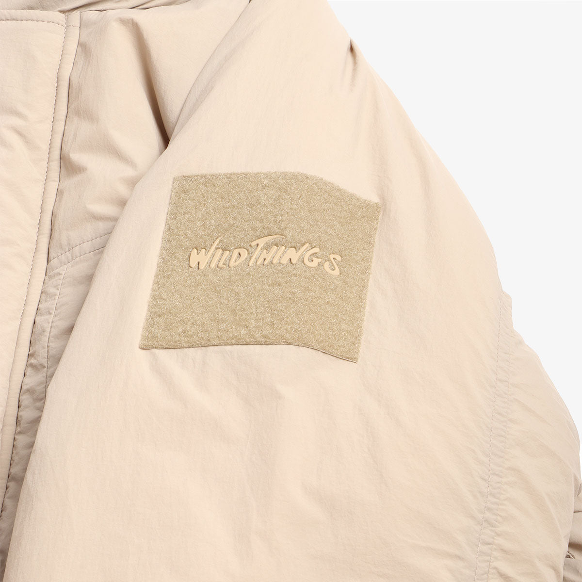 Wild Things Monster Parka, Taupe, Detail Shot 4