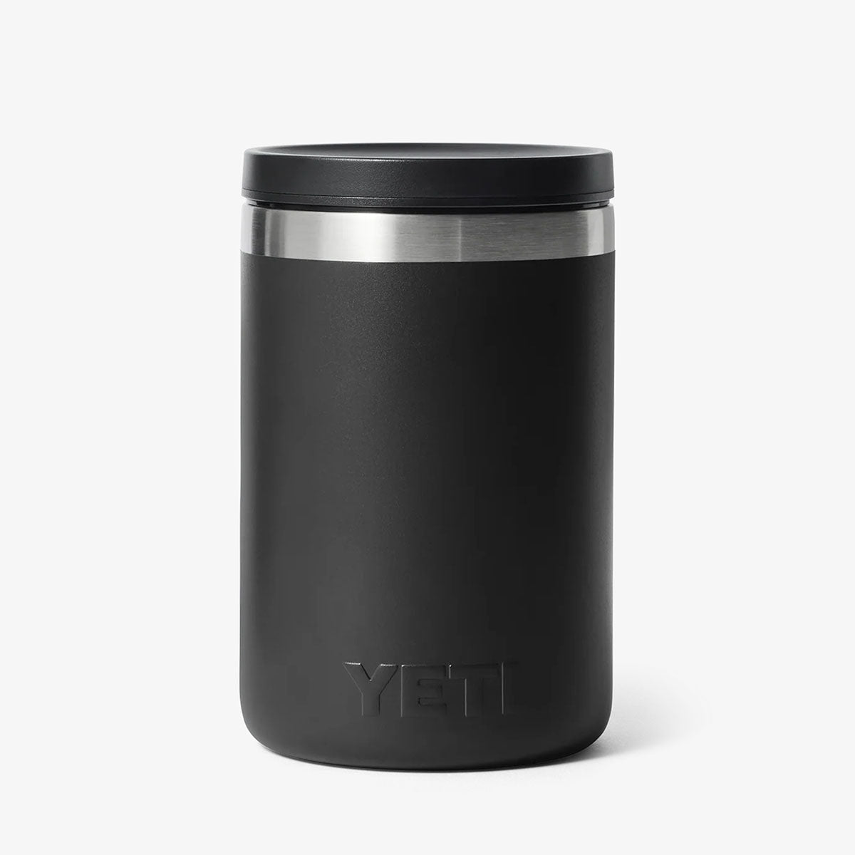 main YETI Rambler 16oz Food Jar, Black, Detail Shot 2