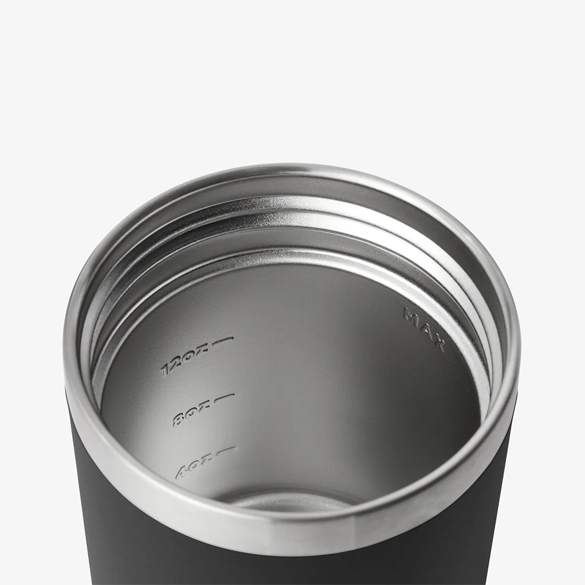 main YETI Rambler 16oz Food Jar, Black, Detail Shot 4