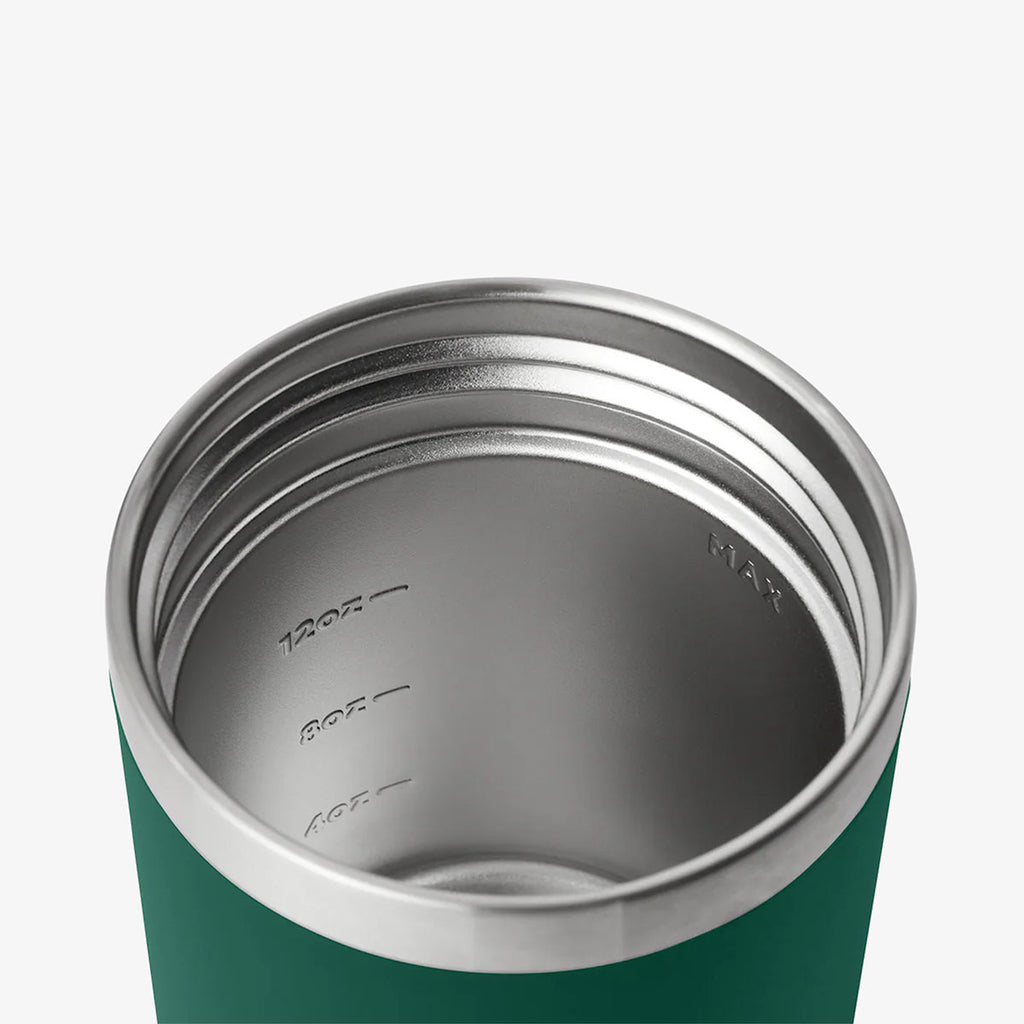 YETI Rambler 16oz Food Jar, Black Forest Green, Detail Shot 5