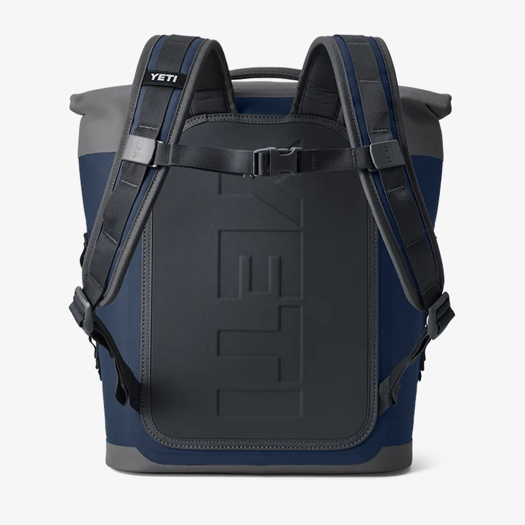 YETI Hopper M12 Soft Backpack Cooler, Navy, Detail Shot 5