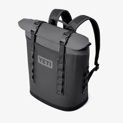 YETI Hopper M12 Soft Backpack Cooler, Charcoal, Detail Shot 4