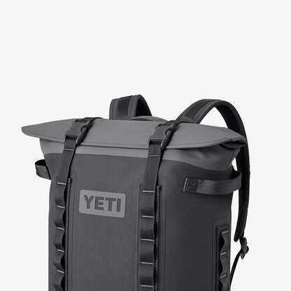 YETI Hopper M20 Soft Backpack Cooler, Charcoal, Detail Shot 3