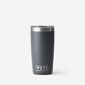 YETI Rambler 10oz Tumbler, Charcoal, Detail Shot 1