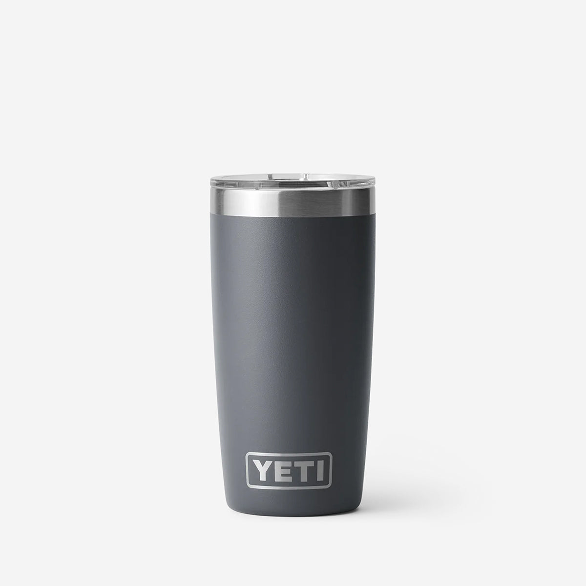 YETI Rambler 10oz Tumbler, Charcoal, Detail Shot 1