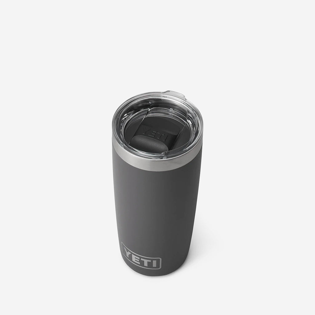 YETI Rambler 10oz Tumbler, Charcoal, Detail Shot 2