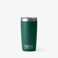 YETI Rambler 10oz Tumbler, Black Forest Green, Detail Shot 1