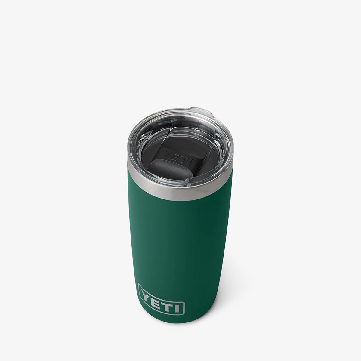 YETI Rambler 10oz Tumbler, Black Forest Green, Detail Shot 2