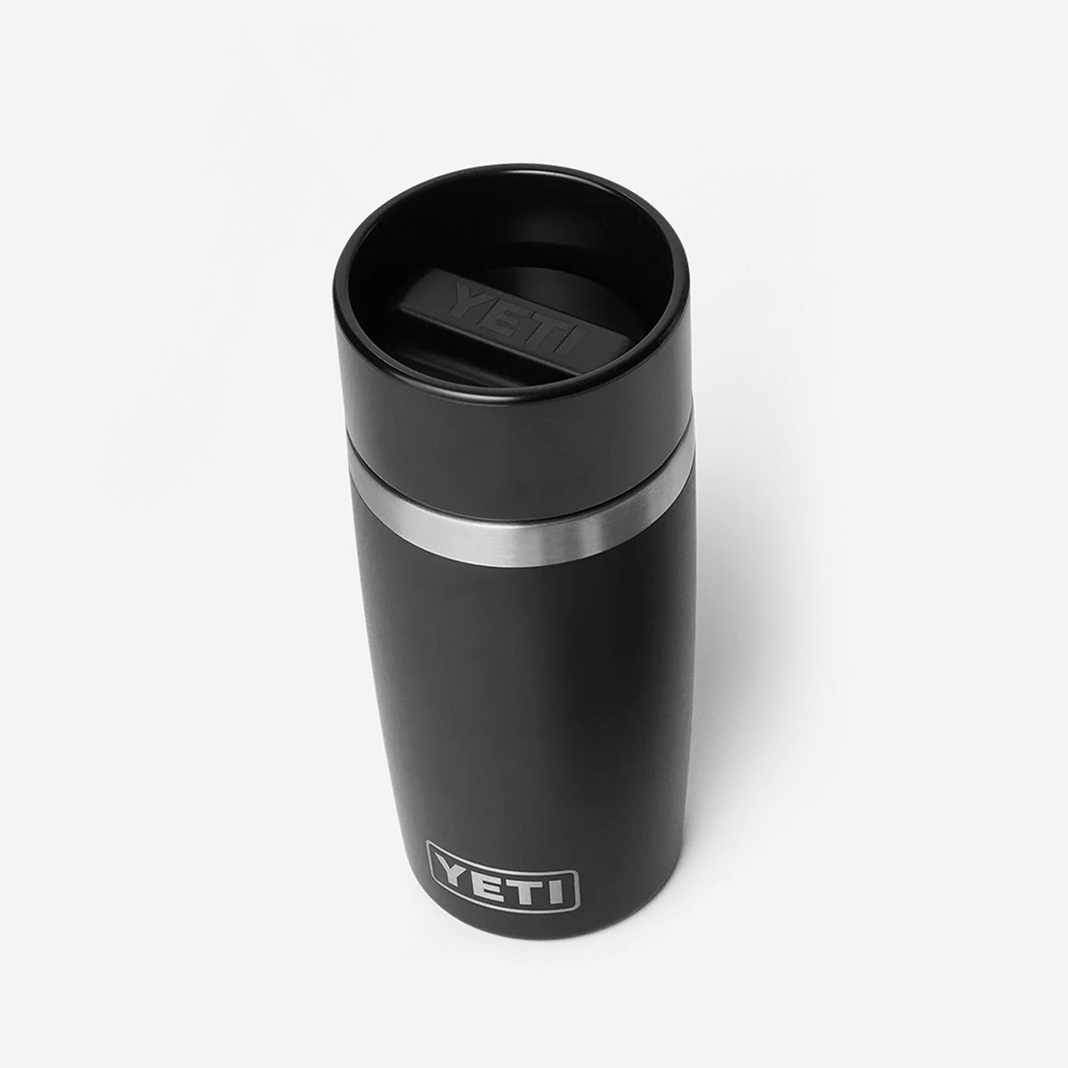 YETI Rambler 12oz Travel Bottle, Black, Detail Shot 2