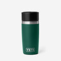 YETI Rambler 12oz Travel Bottle, Black Forest Green, Detail Shot 1