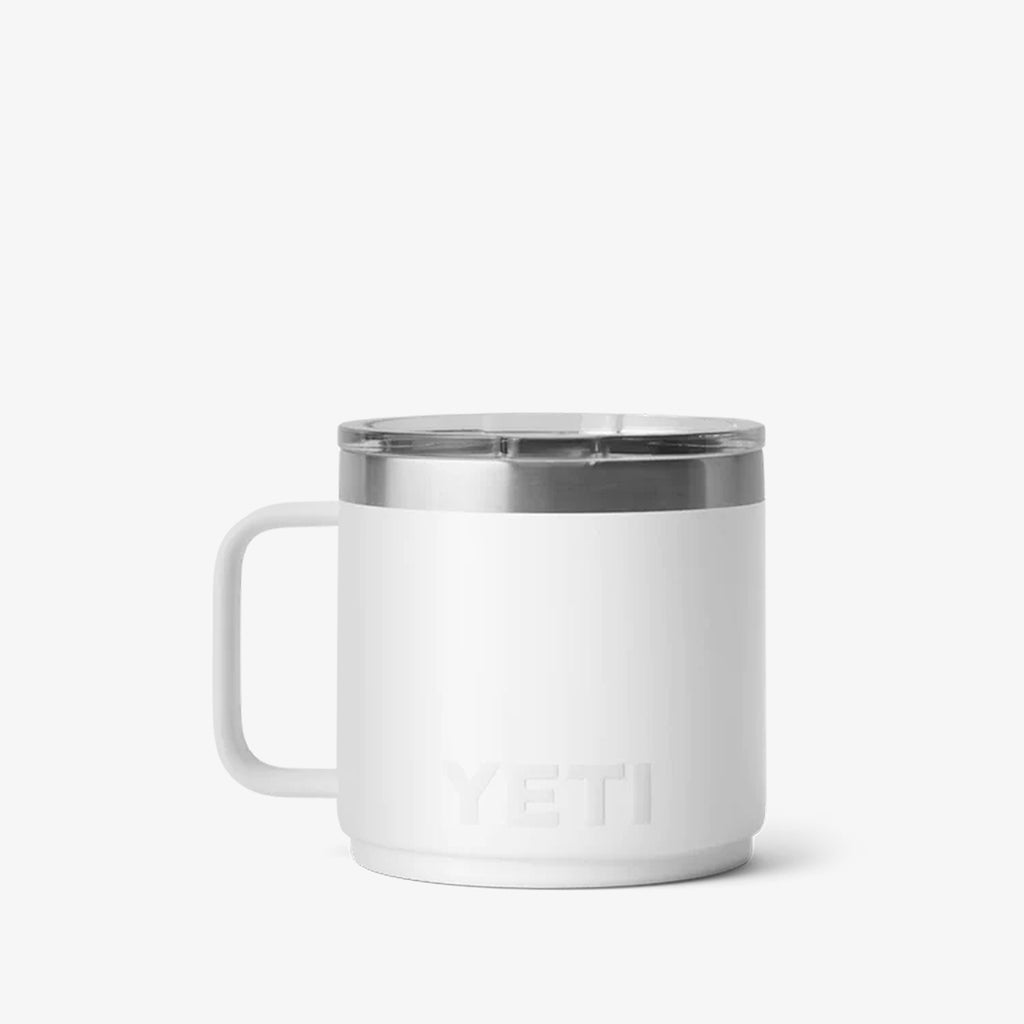 YETI Rambler 14oz Mug, White, Detail Shot 2