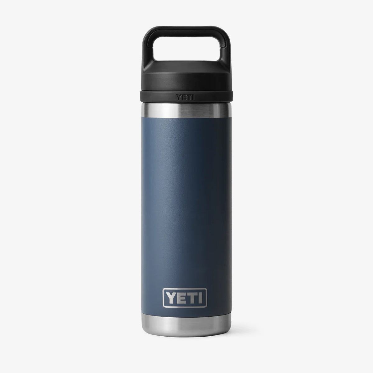 YETI Rambler 18oz Bottle, Navy, Detail Shot 1