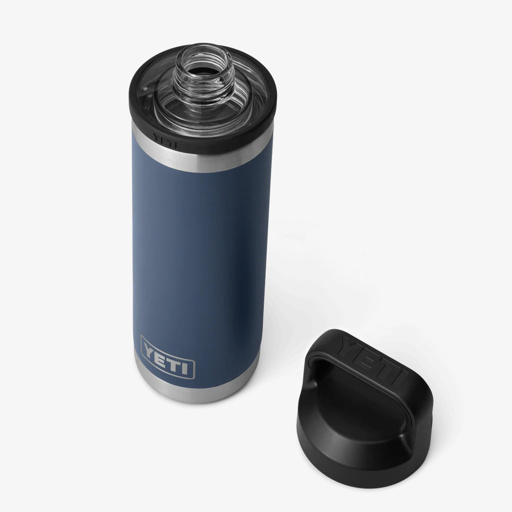 YETI Rambler 18oz Bottle, Navy, Detail Shot 3