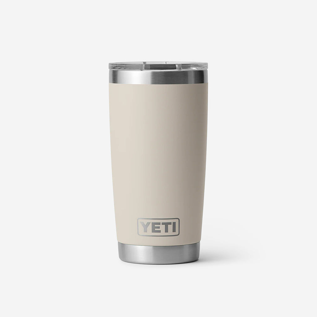 YETI Rambler 20oz Tumbler, Cape Taupe, Detail Shot 1