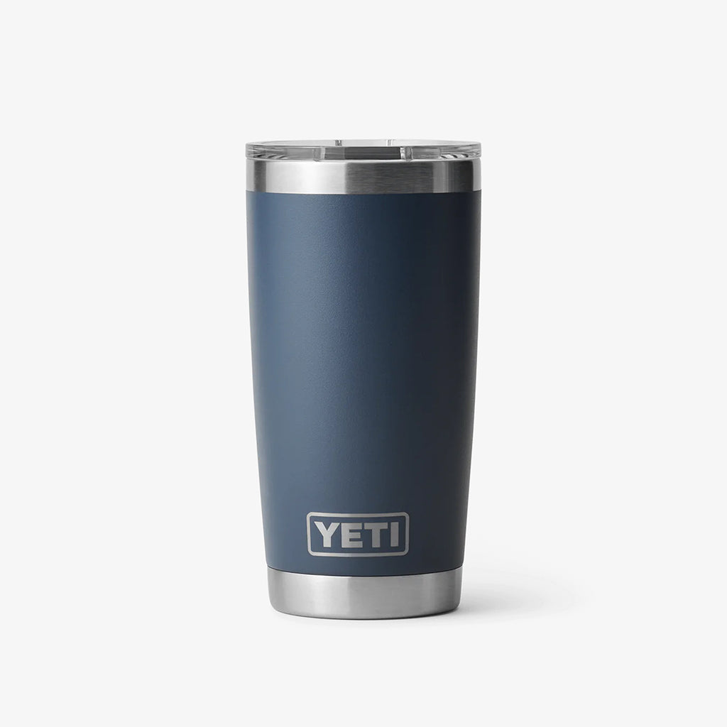 YETI Rambler 20oz Tumbler, Navy, Detail Shot 1