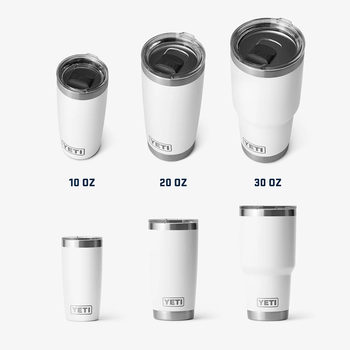 YETI Rambler 20oz Tumbler, Navy, Detail Shot 5