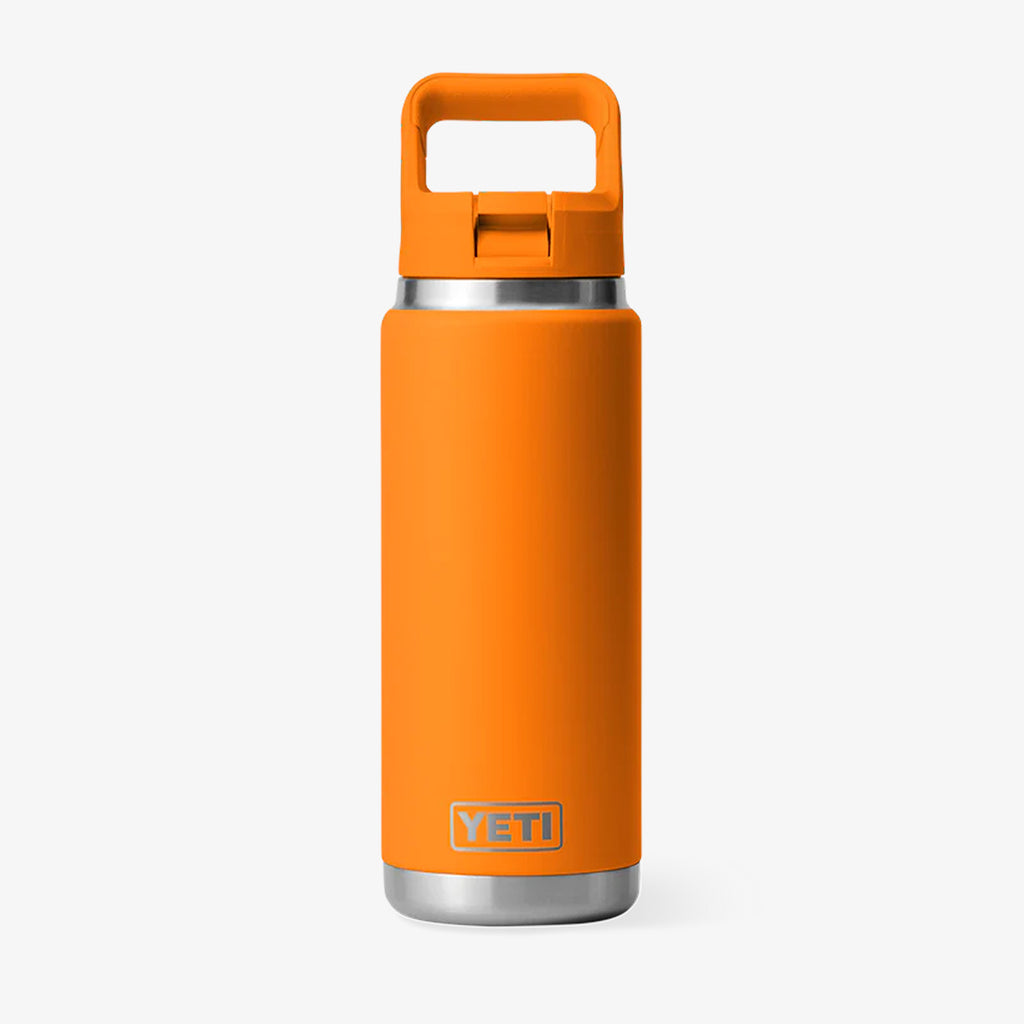 YETI Rambler 26oz Straw Bottle, King Crab, Detail Shot 1