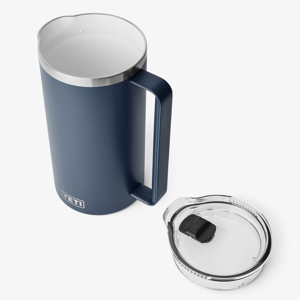 YETI Rambler 64oz Pitcher, Navy, Detail Shot 4