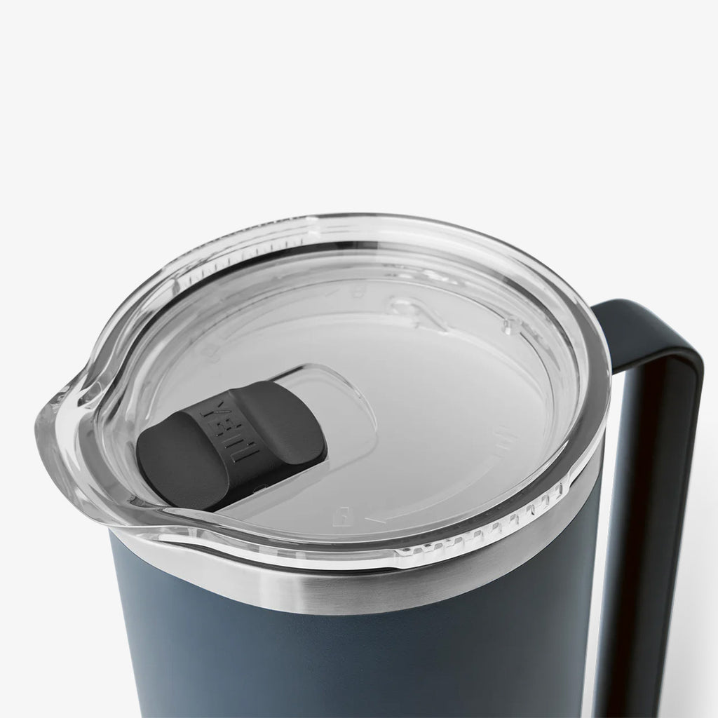 YETI Rambler 64oz Pitcher, Navy, Detail Shot 5