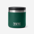 YETI Rambler 8oz Food Jar, Black Forest Green, Detail Shot 1