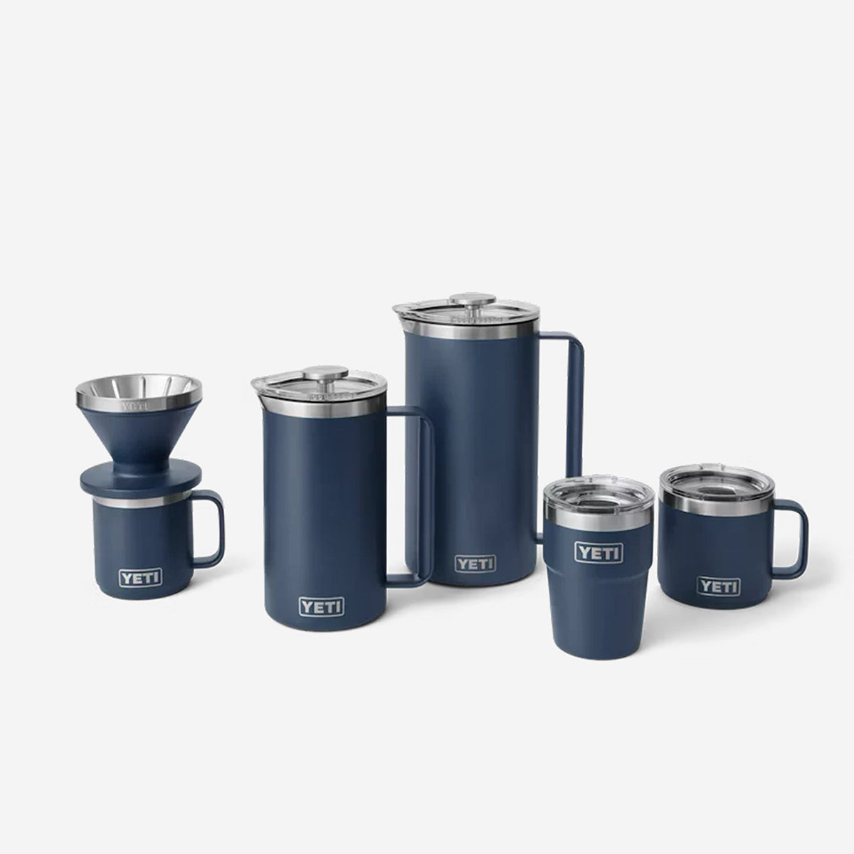 YETI Rambler Pour Over, Black, Detail Shot 4
