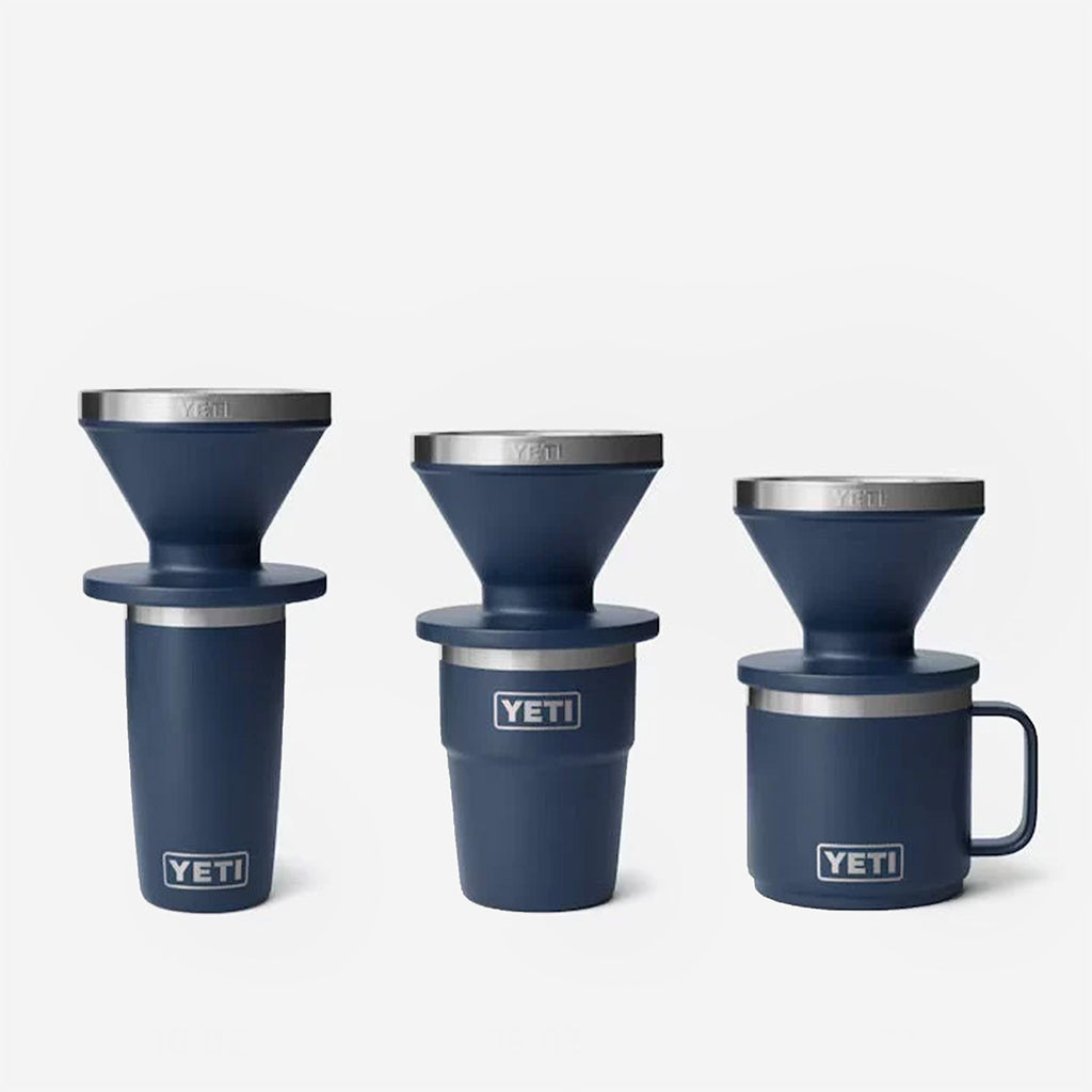 YETI Rambler Pour Over, Navy, Detail Shot 3