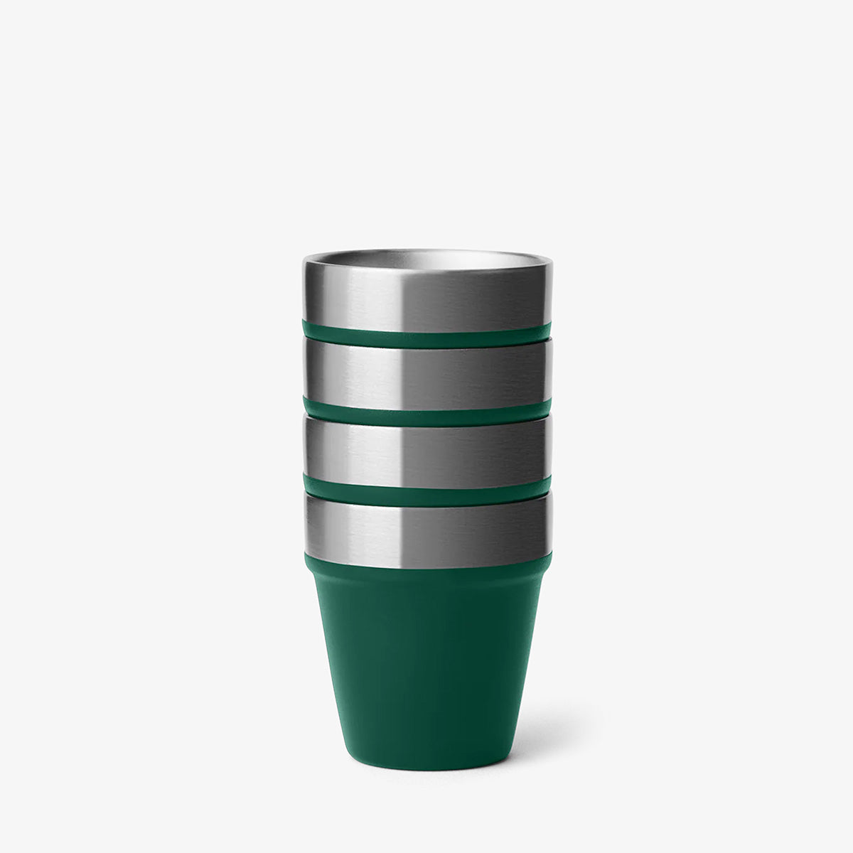 YETI Shot Glasses, Black Forest Green, Detail Shot 4