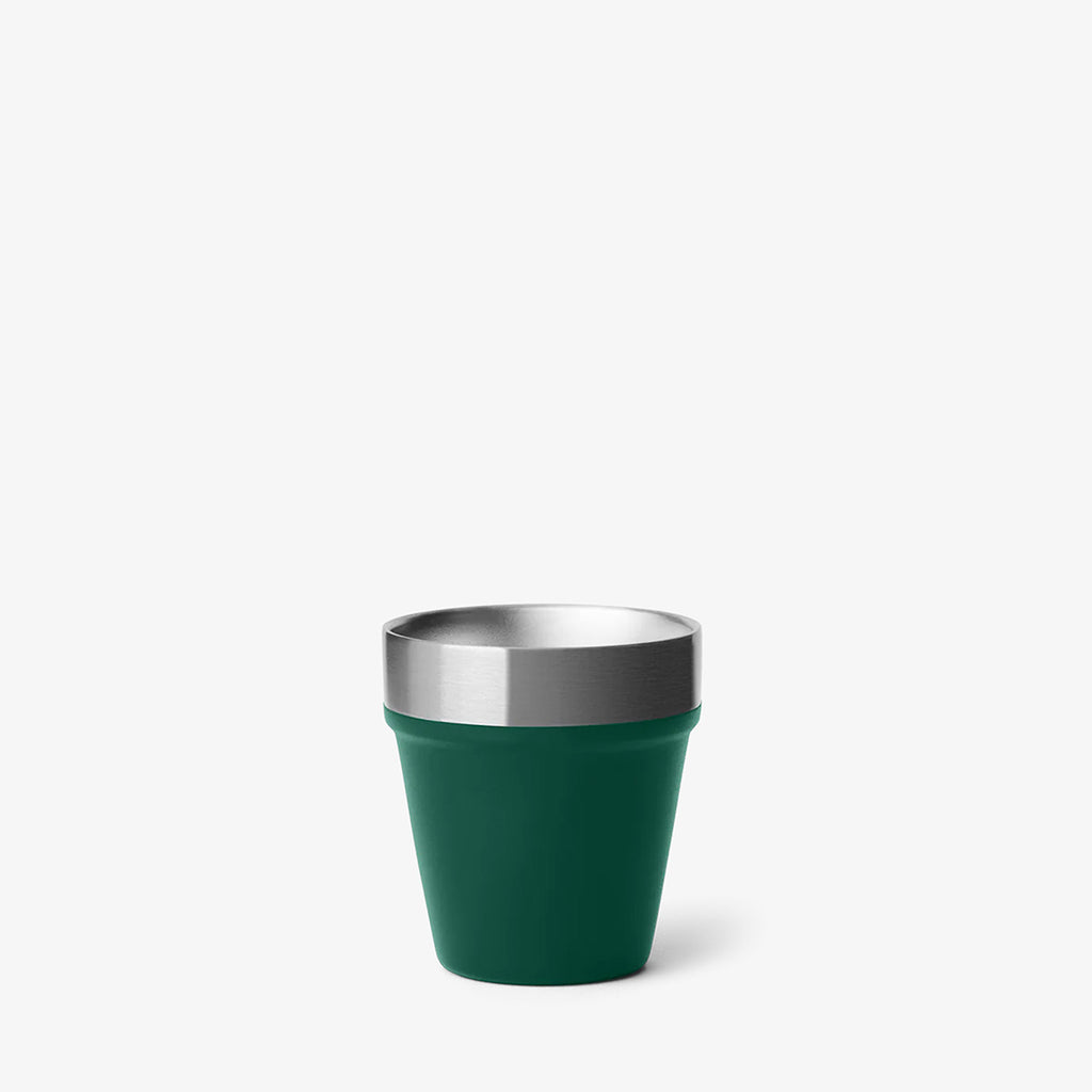 YETI Shot Glasses, Black Forest Green, Detail Shot 5