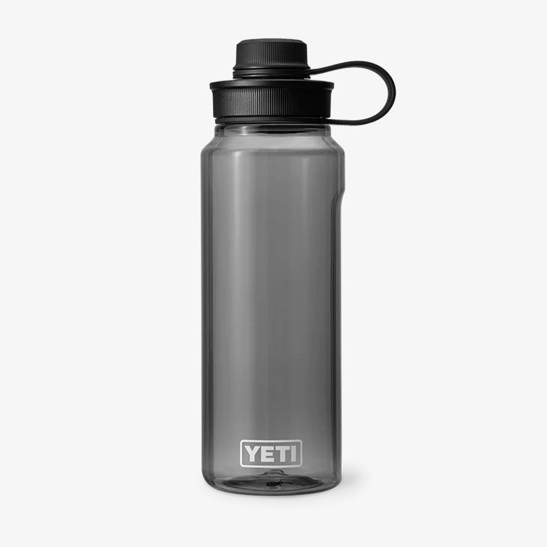 YETI Yonder Tether 34oz (1L) Water Bottle, Charcoal, Detail Shot 1