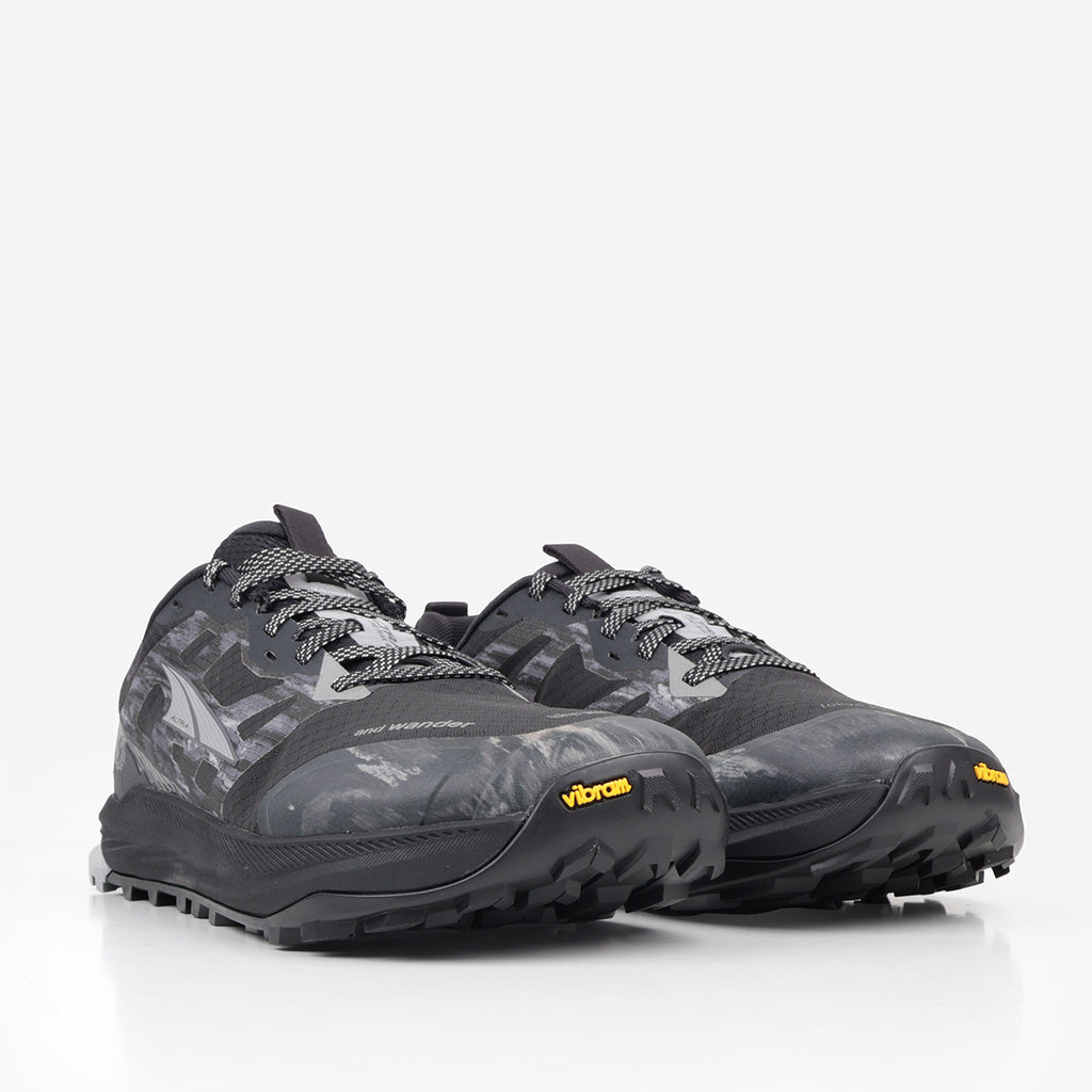And Wander x ALTRA Lone Peak 9+ Shoes, Dark Green, Detail Shot 2