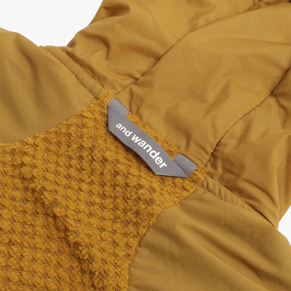And Wander Air Fleece Full Zip Hoodie