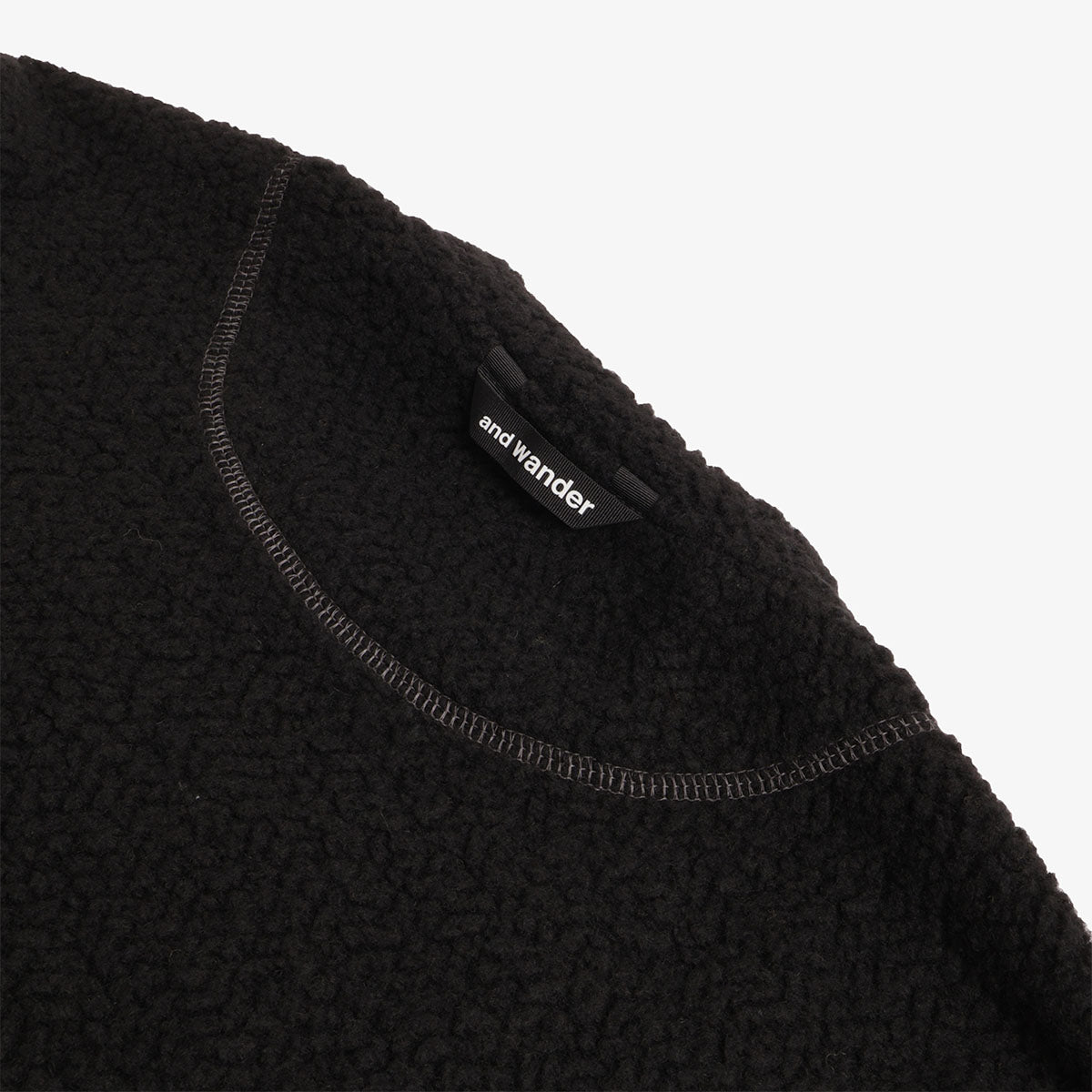 And Wander Re Wool JQ Crew Neck