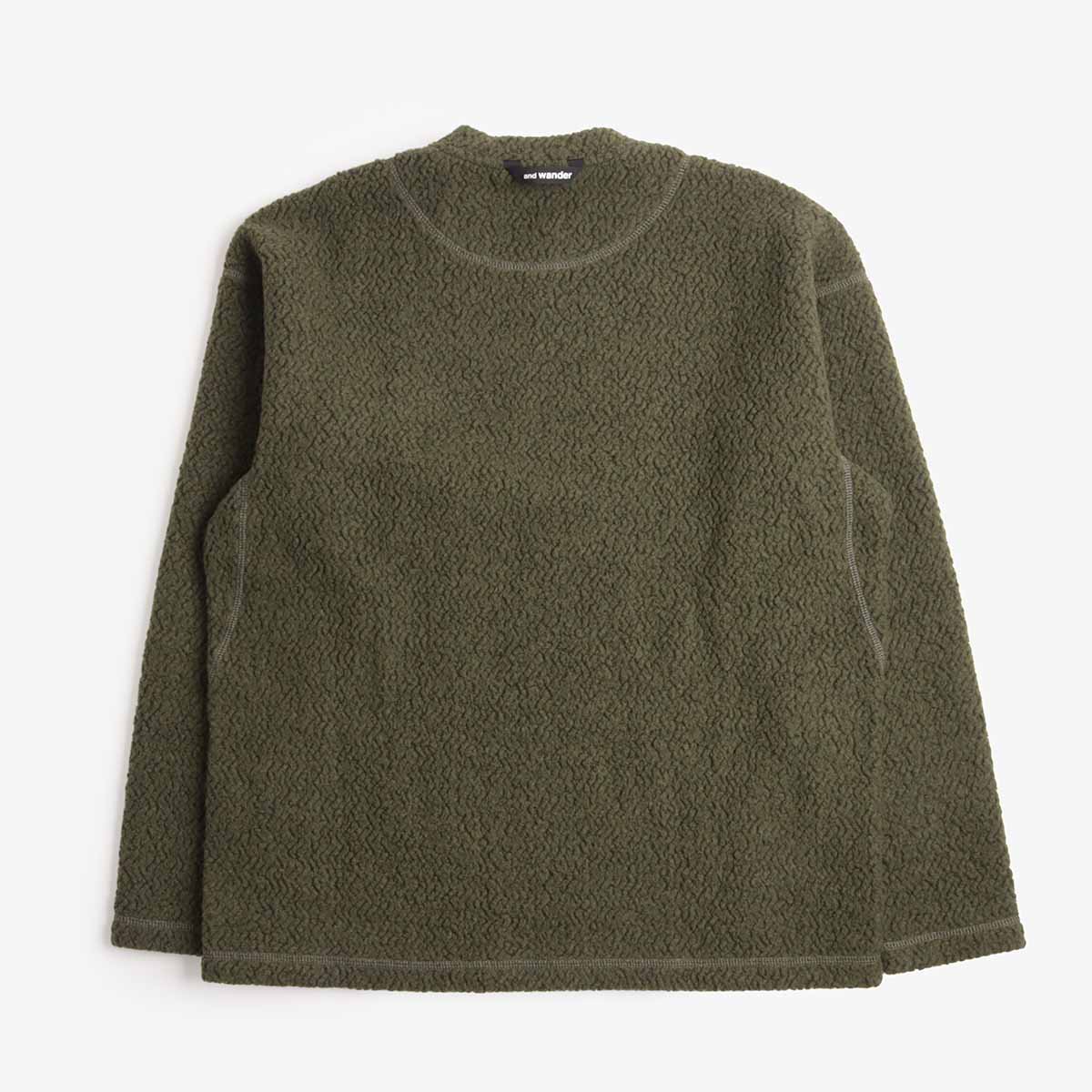And Wander Re Wool JQ Crew Neck