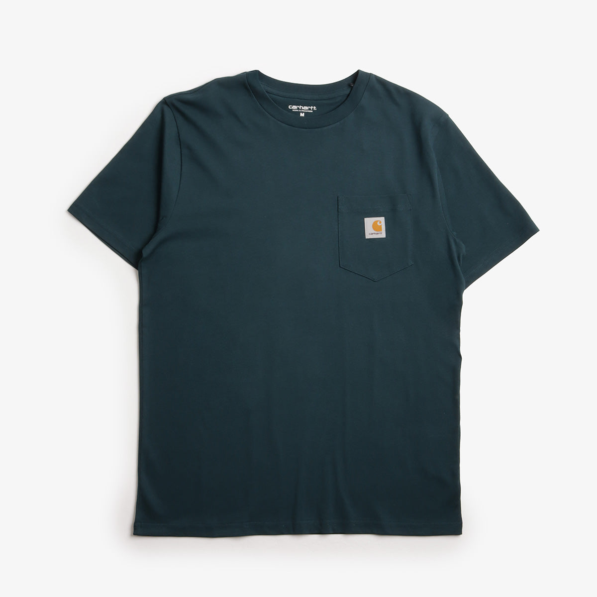 Carhartt WIP Pocket T-Shirt, Deep Lagoon, Detail Shot 1