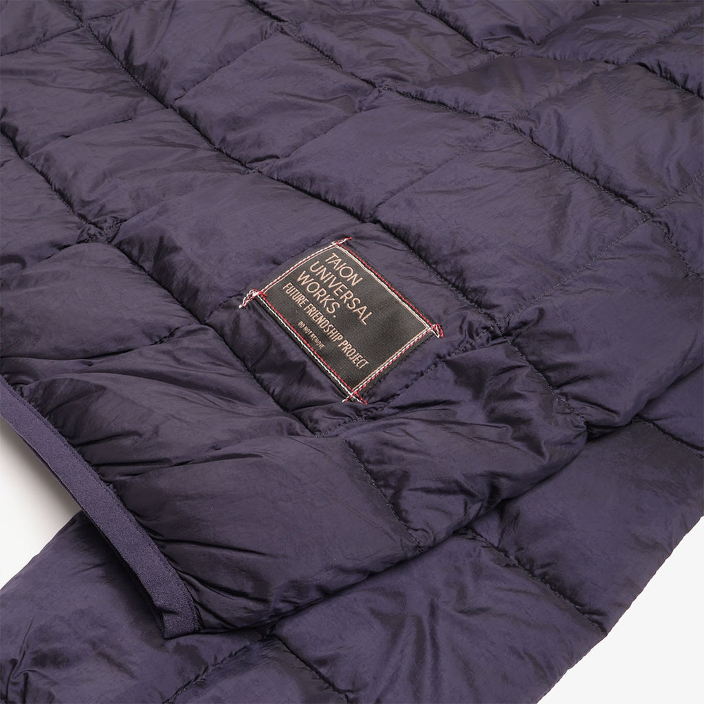 Universal Works Cardigan en duvet softshell