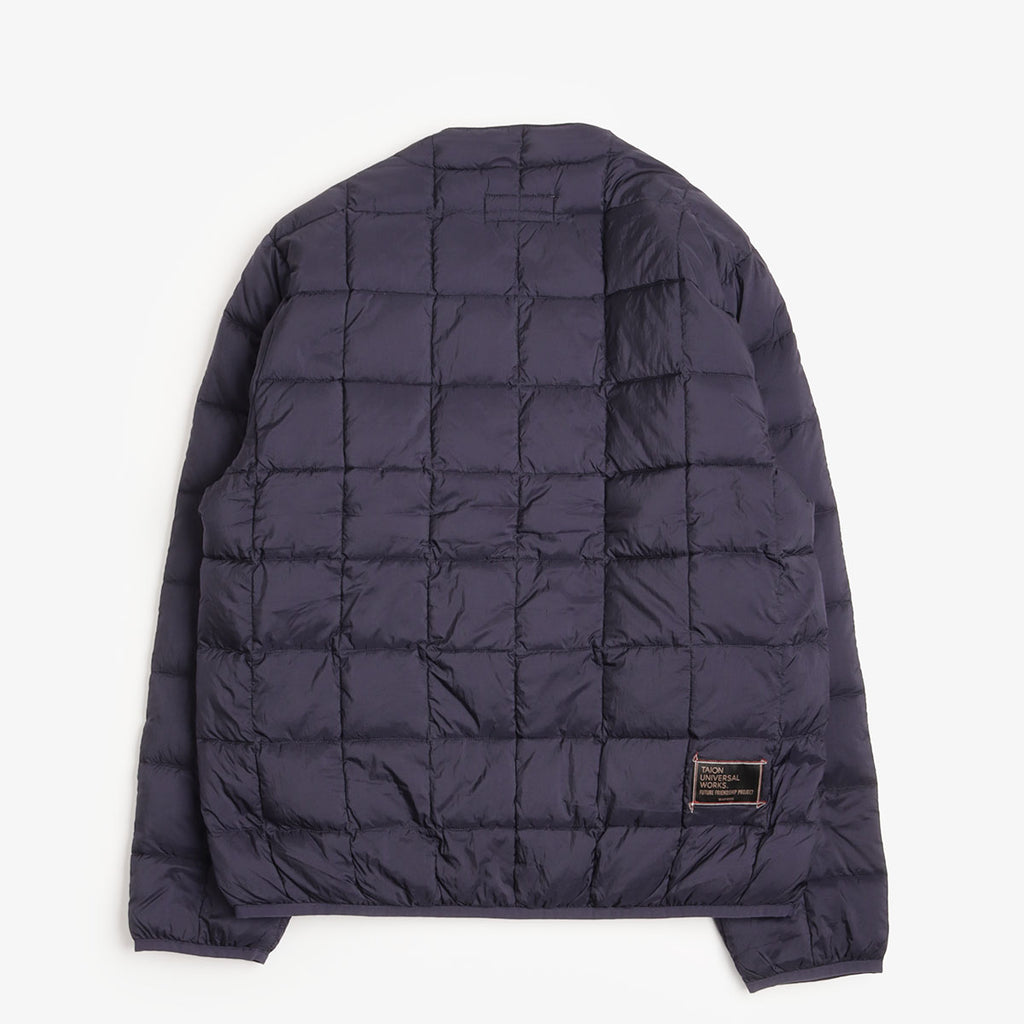 Universal Works Cardigan en duvet softshell