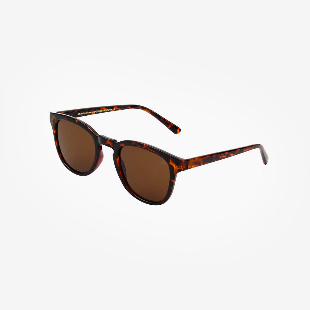 A. Kjaerbede Bate Sunglasses, Demi Tortoise, Detail Shot 2
