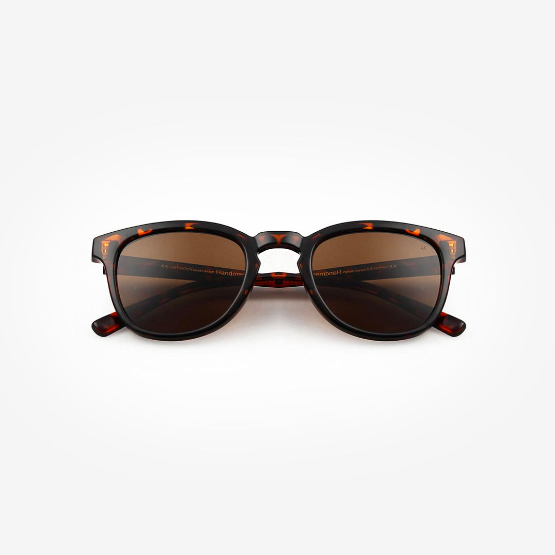 A. Kjaerbede Bate Sunglasses, Demi Tortoise, Detail Shot 3