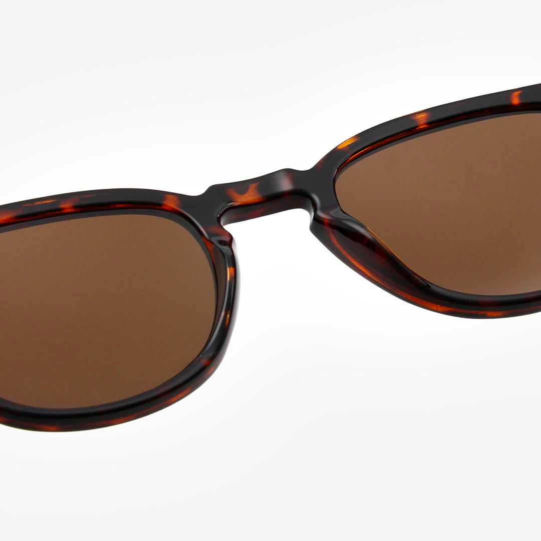 A. Kjaerbede Bate Sunglasses, Demi Tortoise, Detail Shot 5