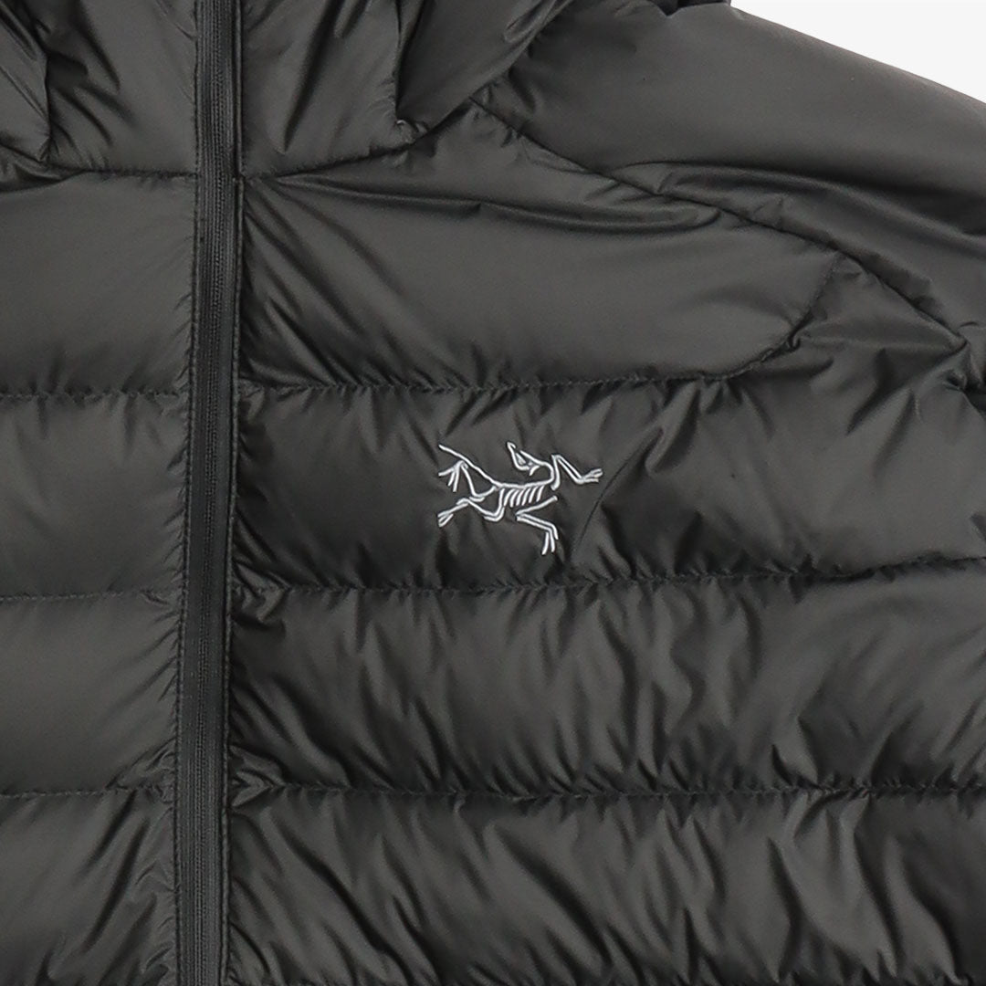 Arc'teryx Cerium Hooded Jacket, Black, Detail Shot 4