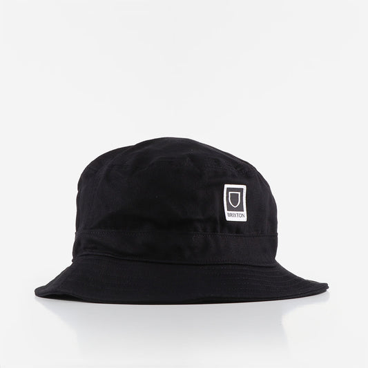 Brixton Beta Packable Bucket Hat, Black, Detail Shot 1