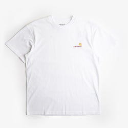 thumbnail Carhartt WIP American Script T-Shirt, White, Detail Shot 1