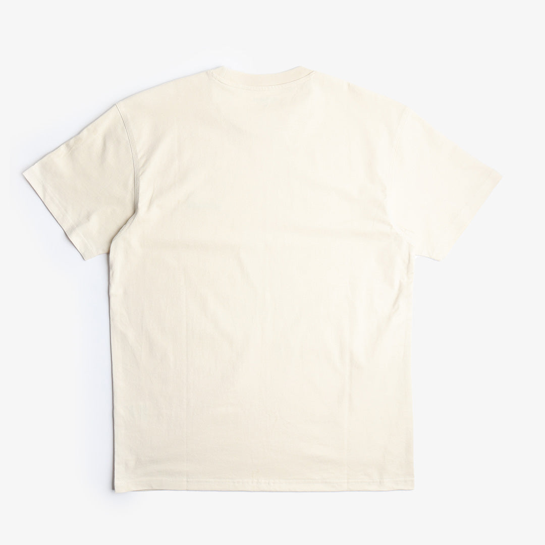Carhartt WIP American Script T-Shirt, Natural, Detail Shot 3