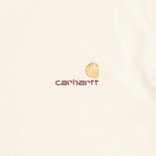 Carhartt WIP American Script T-Shirt in Natural, back view