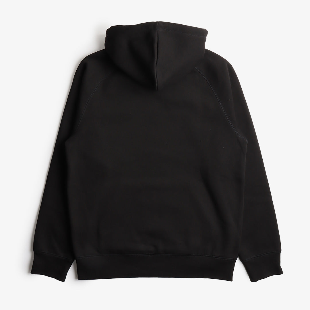 Carhartt WIP Chase Pullover Hoodie, Black Gold, Detail Shot 3