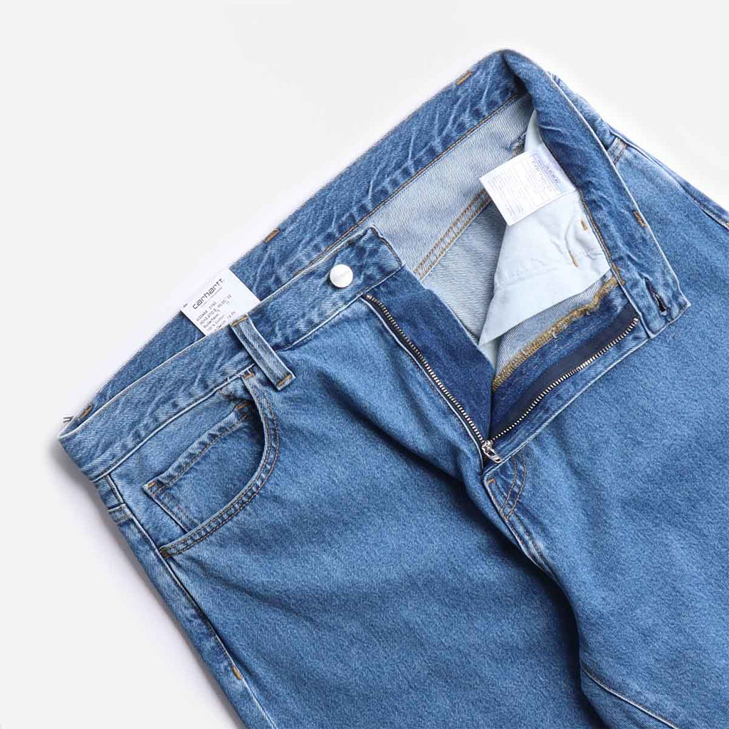 Carhartt WIP Landon Pant, Blue (Heavy Stone Wash), Detail Shot 7
