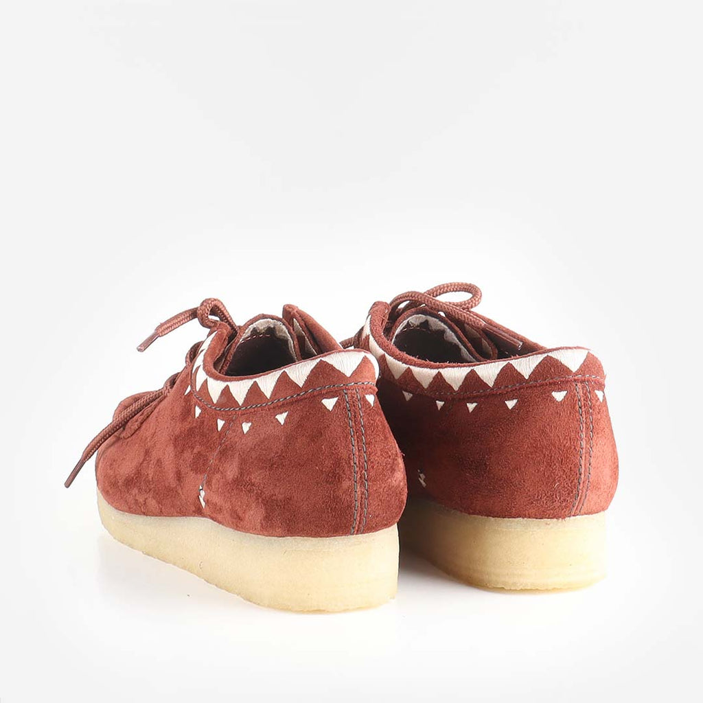 Clarks Originals Wallabee Shoes, Auburn, Detail Shot 3